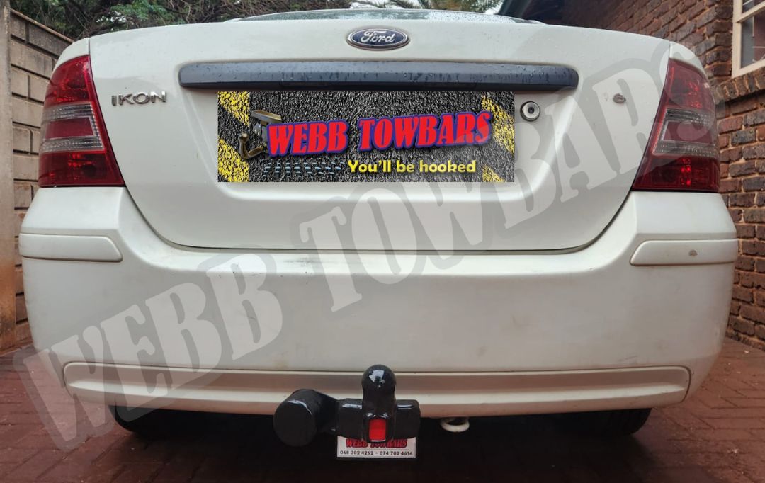 Webb Towbars Ford Ikon standard towbar manufactured and fitted in Gauteng South Africa