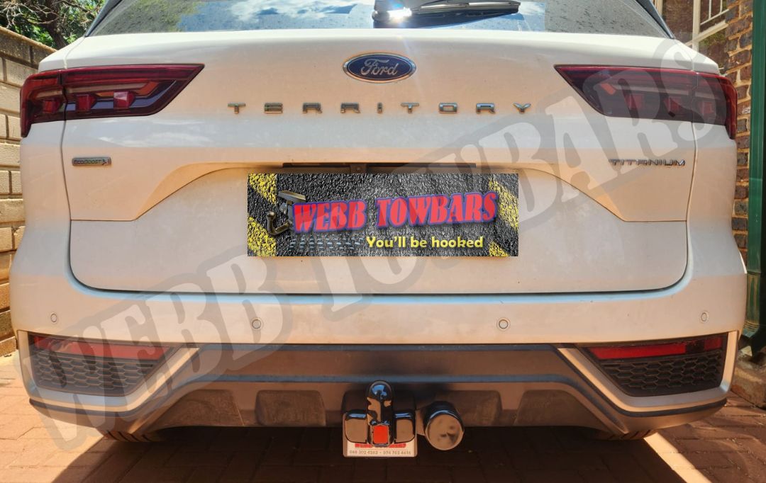 Webb Towbars Ford Territory standard towbar manufactured and fitted in Gauteng South Africa