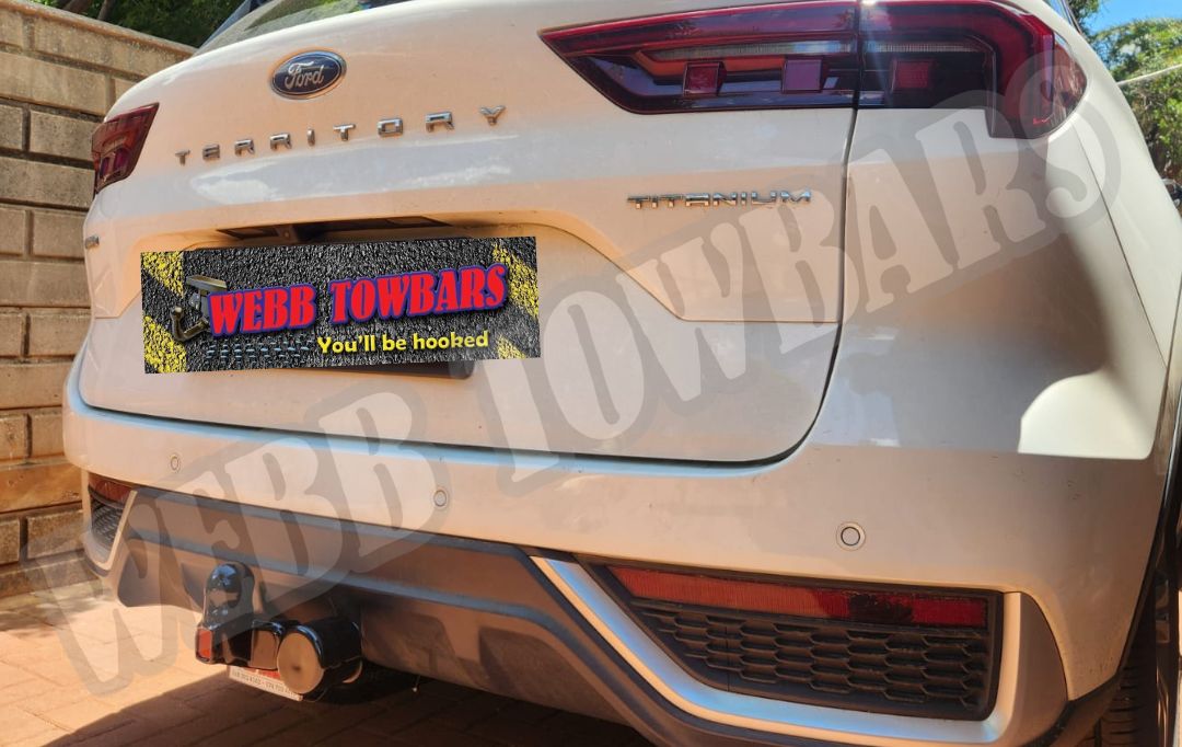 Webb Towbars Ford Territory standard towbar manufactured and fitted in Gauteng South Africa