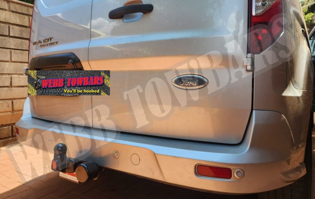 Webb Towbars Ford Transit Connect standard towbar manufactured and fitted in Gauteng South Africa