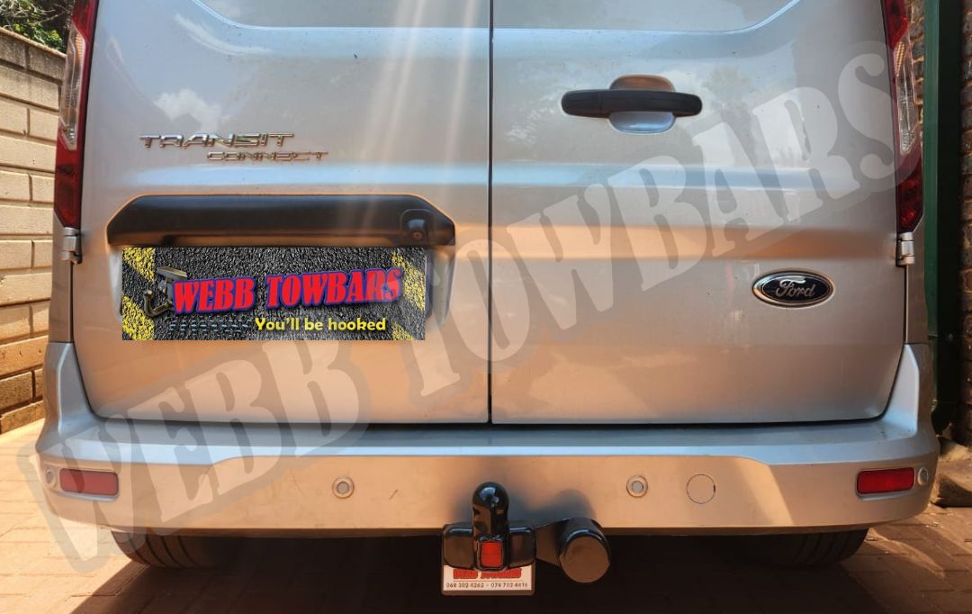 Webb Towbars Ford Transit Connect standard towbar manufactured and fitted in Gauteng South Africa