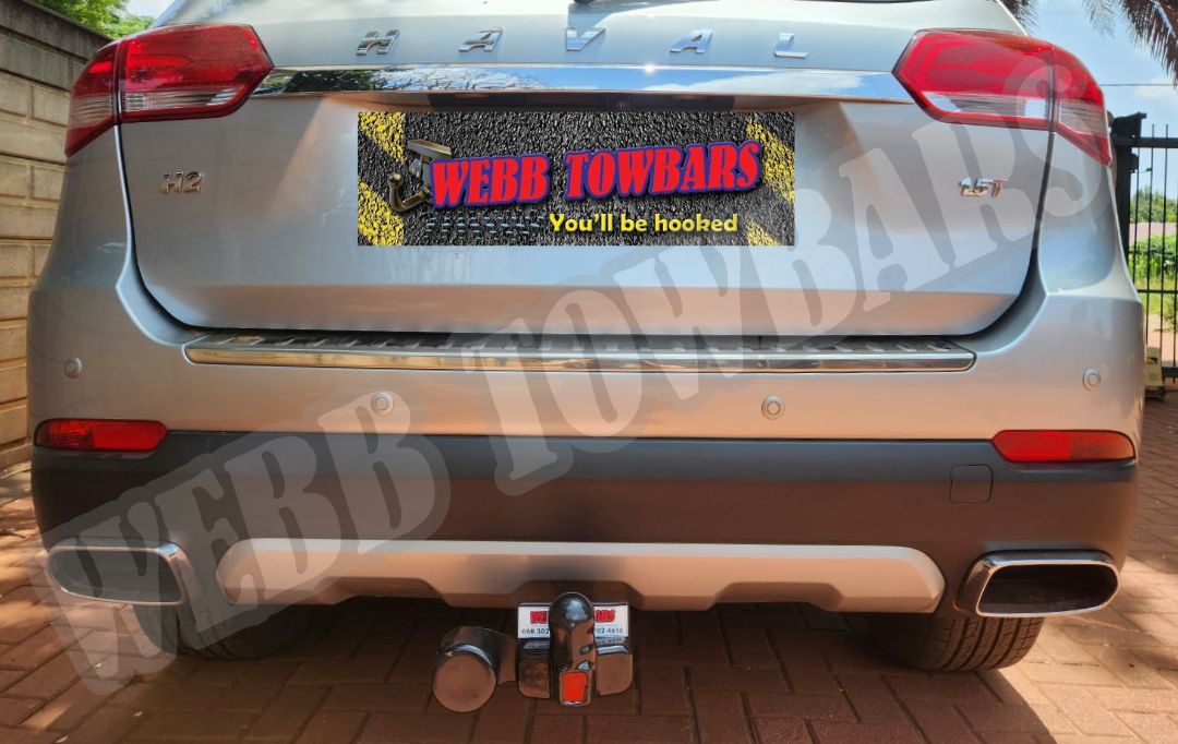 Webb Towbars Haval H2 standard towbar manufactured and fitted in Gauteng South Africa