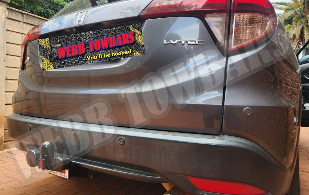 Webb Towbars Honda HR-V standard towbar manufactured and fitted in Gauteng South Africa