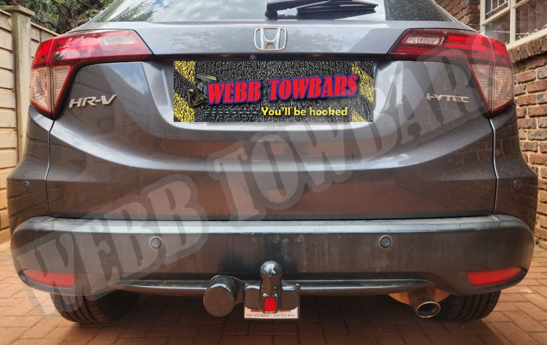 Webb Towbars Honda HR-V standard towbar manufactured and fitted in Gauteng South Africa