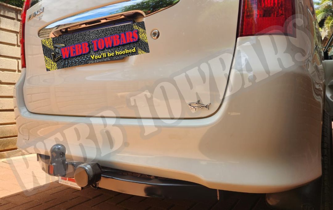 Webb Towbars Toyota Avanza standard towbar manufactured and fitted in Gauteng South Africa