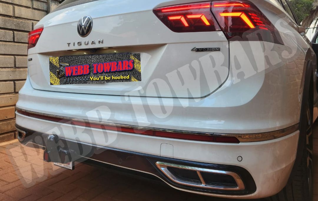 Webb Towbars Volkswagen Tiguan AllSpace detachable towbar manufactured and fitted in Gauteng South Africa