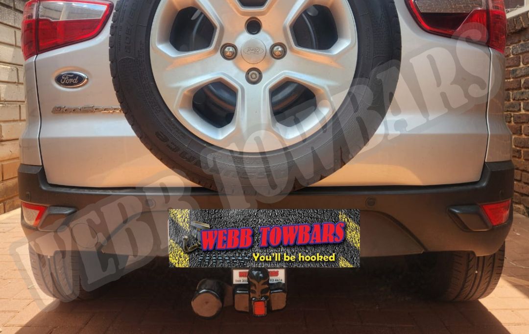 Webb Towbars Ford EcoSport standard towbar manufactured and fitted in Gauteng South Africa