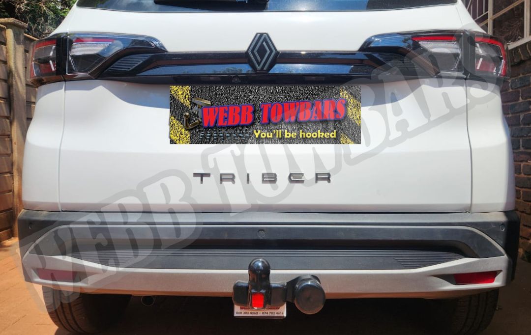 Webb Towbars Renault Triber standard towbar manufactured and fitted in Gauteng South Africa