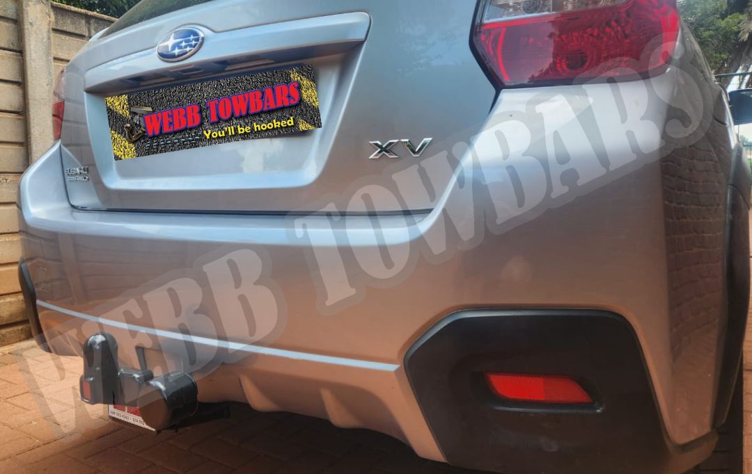 Webb Towbars Subaru XV standard towbar manufactured and fitted in Gauteng South Africa