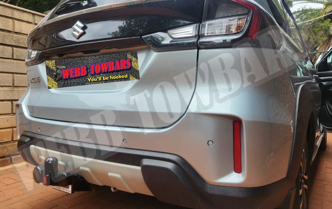 Webb Towbars Suzuki XL6 standard towbar manufactured and fitted in Gauteng South Africa