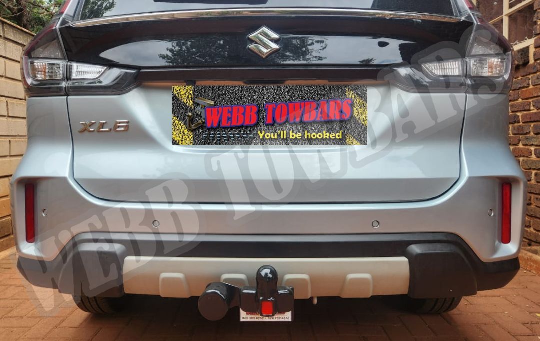 Webb Towbars Suzuki XL6 standard towbar manufactured and fitted in Gauteng South Africa