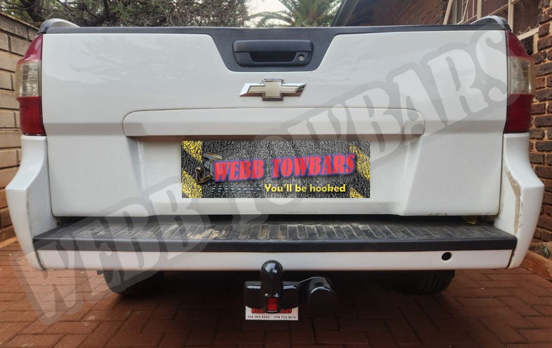 Webb Towbars Chevrolet Utility standard towbar manufactured and fitted in Gauteng South Africa