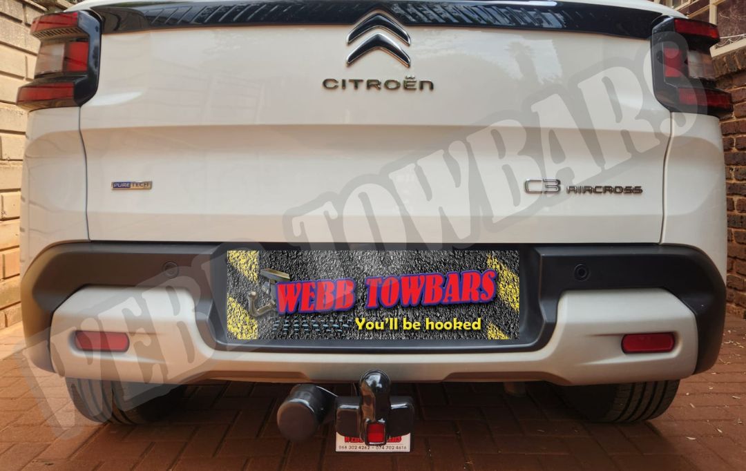 Webb Towbars Citroen C3 Aircross standard towbar manufactured and fitted in Gauteng South Africa