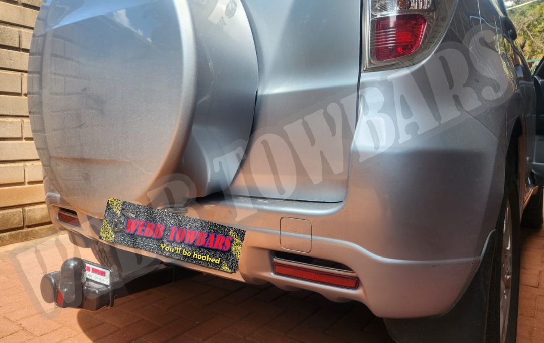 Webb Towbars Daihatsu Terios standard towbar manufactured and fitted in Gauteng South Africa