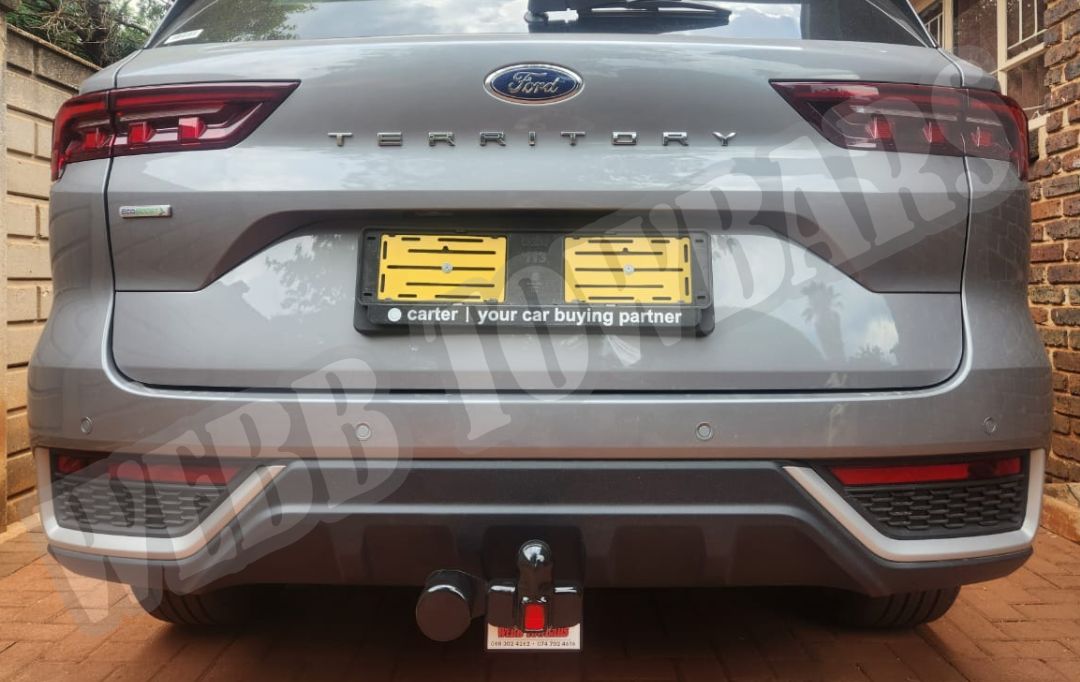 Webb Towbars Ford Territory standard towbar manufactured and fitted in Gauteng South Africa