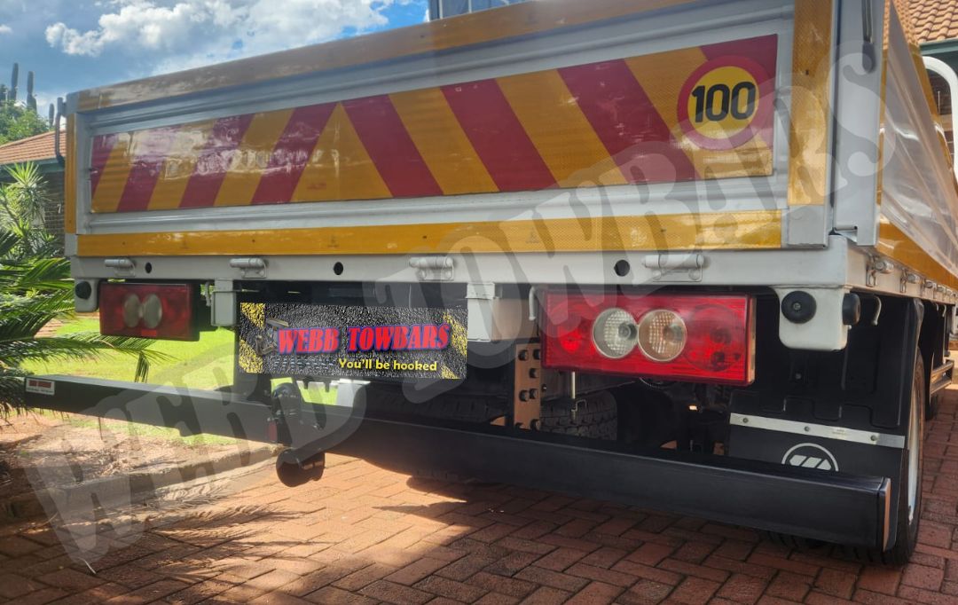 Webb Towbars Foton Miller Truck full channel towbar manufactured and fitted in Gauteng South Africa