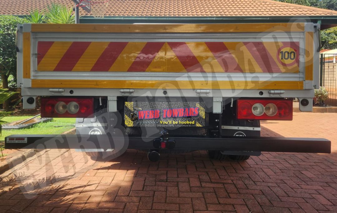 Webb Towbars Foton Miller Truck full channel towbar manufactured and fitted in Gauteng South Africa