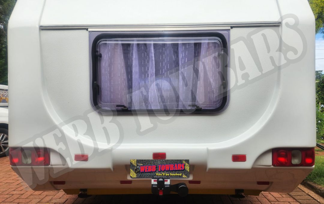 Webb Towbars Gypsey Raven Blue Series Caravan standard towbar manufactured and fitted in Gauteng South Africa