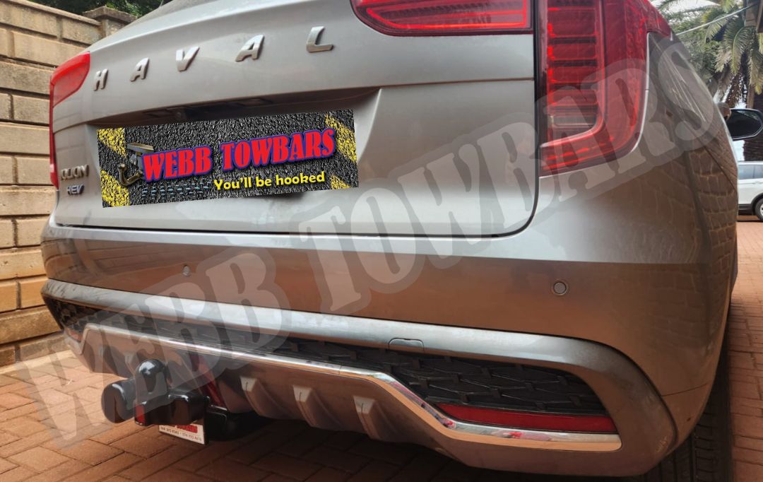 Webb Towbars Haval Jolion standard towbar manufactured and fitted in Gauteng South Africa