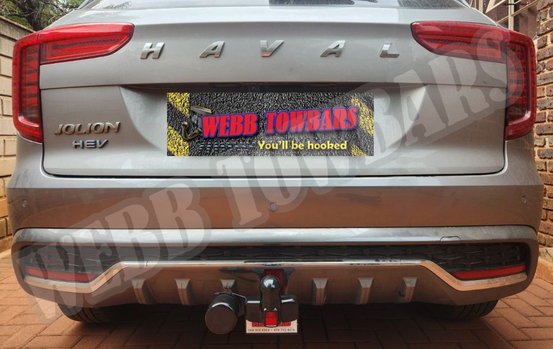 Webb Towbars Haval Jolion standard towbar manufactured and fitted in Gauteng South Africa