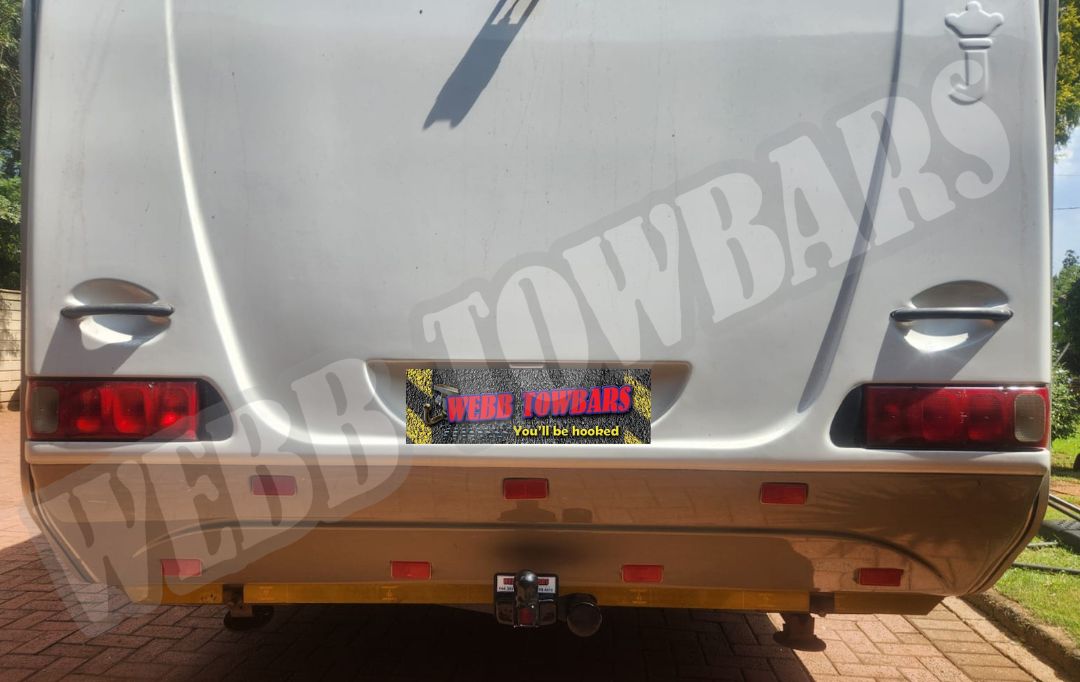 Webb Towbars Jurgens Exclusive Caravan standard towbar manufactured and fitted in Gauteng South Africa