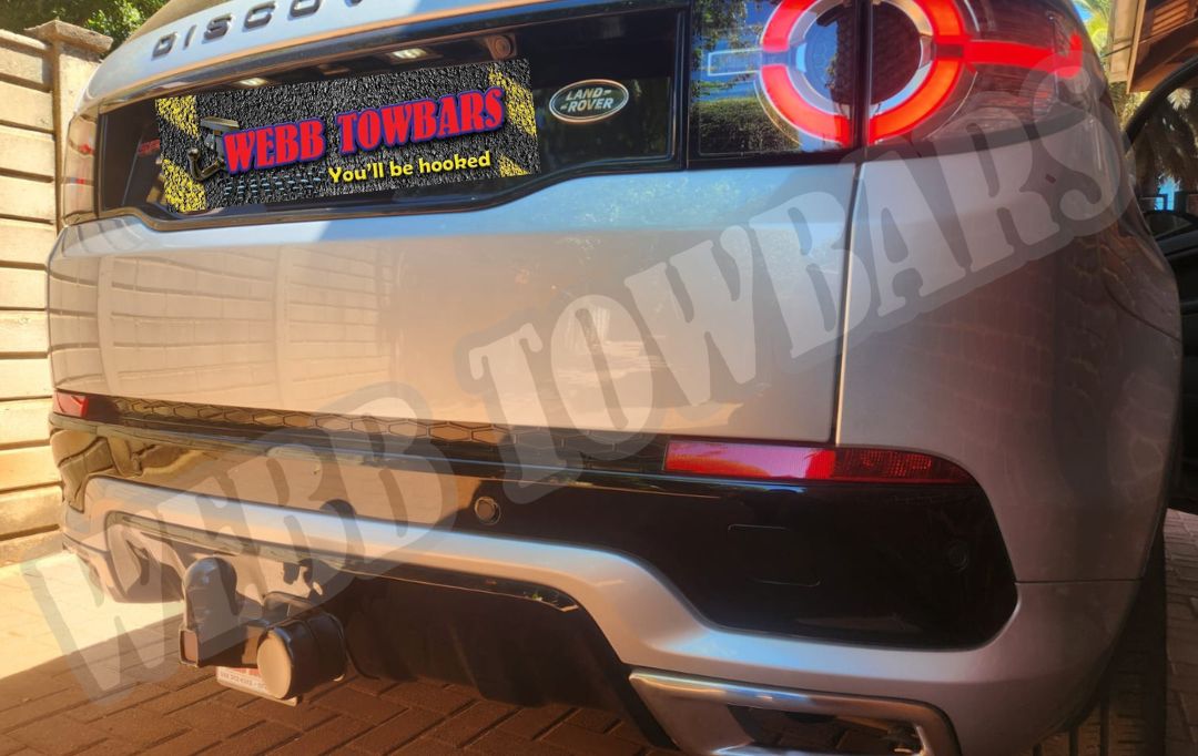 Webb Towbars Land Rover Discovery Sport standard towbar manufactured and fitted in Gauteng South Africa