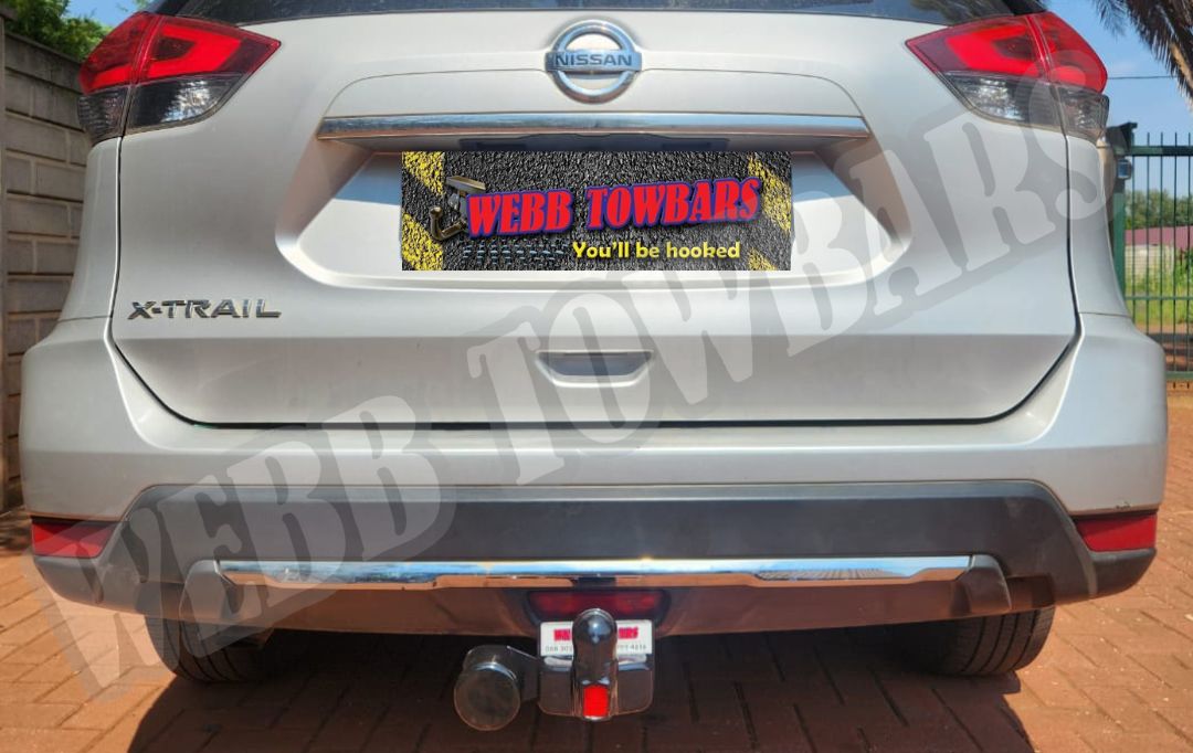 Webb Towbars Nissan X-Trail standard towbar manufactured and fitted in Gauteng South Africa