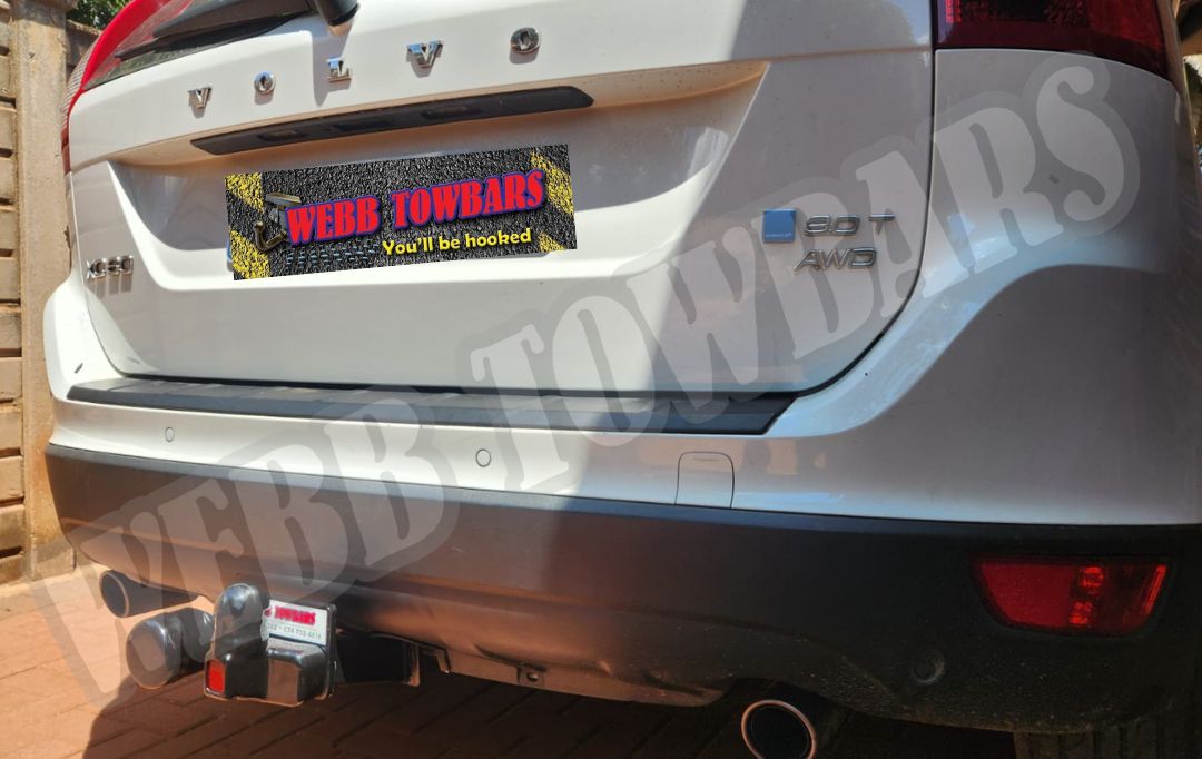 Webb Towbars Volvo XC60 standard towbar manufactured and fitted in Gauteng South Africa