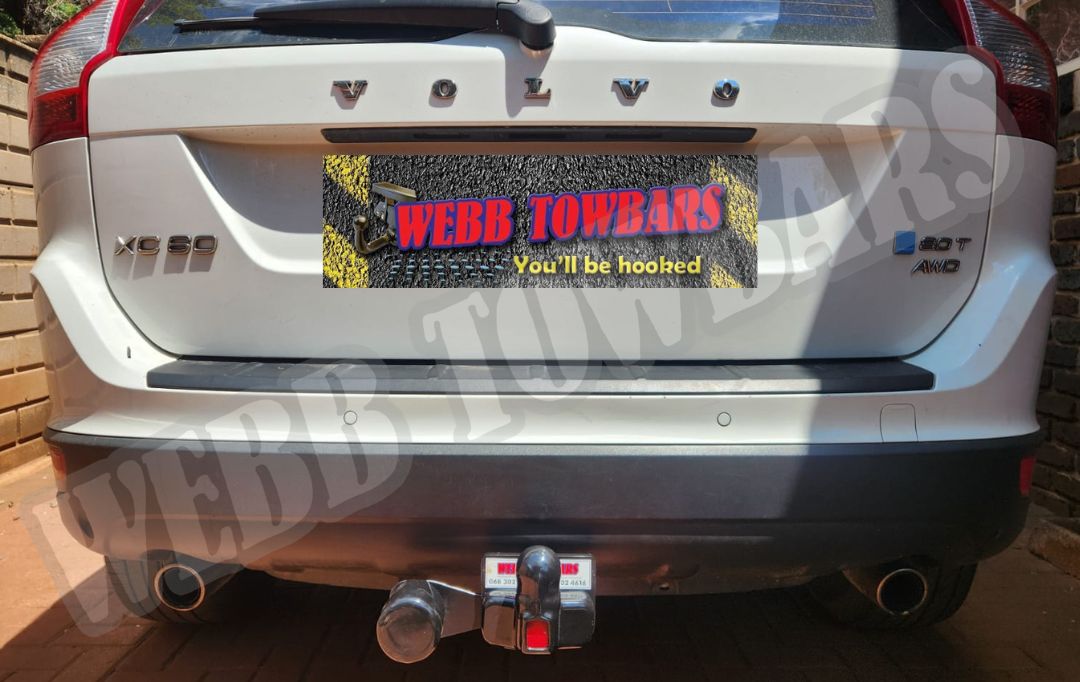 Webb Towbars Volvo XC60 standard towbar manufactured and fitted in Gauteng South Africa