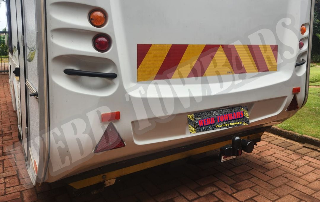 Webb Towbars Gypsey Romany caravan standard towbar professionally installed in Gauteng South Africa for reliable caravan towing, camping adventures, holiday travel, and outdoor lifestyle enthusiasts