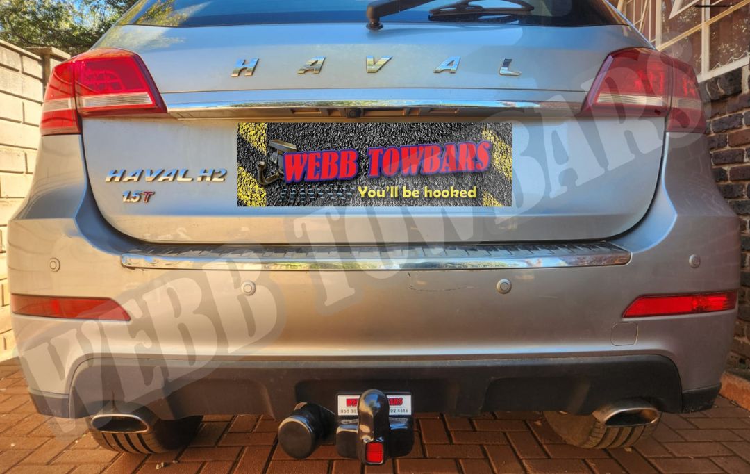 Webb Towbars Haval H2 standard towbar manufactured and fitted in Gauteng South Africa