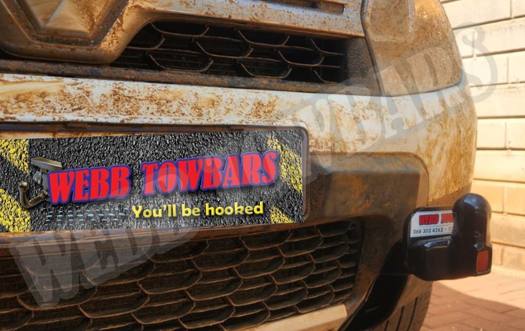 Webb Towbars Renault Duster front standard towbar custom manufactured and professionally fitted in Gauteng South Africa for vehicle recovery, off-road assistance, and adventure-ready towing applications
