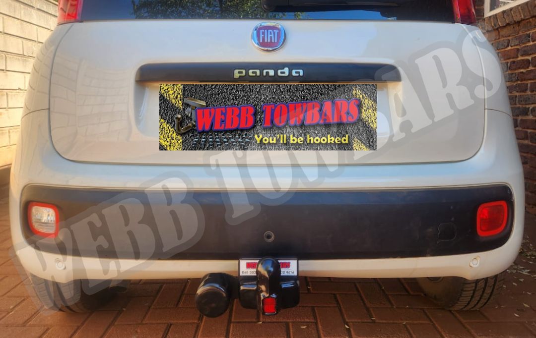 Webb Towbars - Fiat Panda - Standard Towbar professionally manufactured and expertly fitted by Webb Towbars in Gauteng, South Africa. Heavy-duty standard towbar installation for the Fiat Panda, ideal for towing small trailers, luggage trailers, bicycle racks and light recreational equipment, featuring a precision-engineered fit, durable corrosion-resistant finish, dependable towing performance and professional workmanship for safe, reliable everyday driving and weekend adventures.
