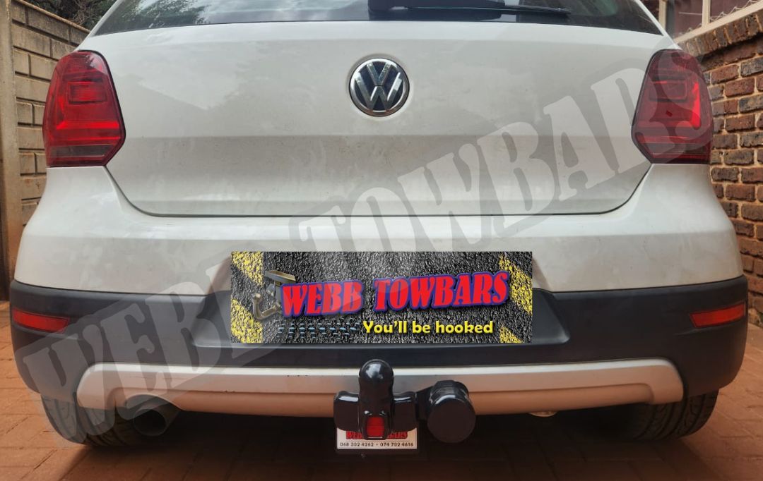 Webb Towbars - Volkswagen Polo Cross - Standard Towbar professionally manufactured and expertly fitted by Webb Towbars in Gauteng, South Africa. Heavy-duty standard towbar installation for the Volkswagen Polo Cross, ideal for towing small trailers, luggage trailers, bicycle racks and leisure equipment, featuring a precision-engineered fit, durable corrosion-resistant finish, dependable towing performance and professional workmanship for safe, reliable everyday driving and weekend adventures.