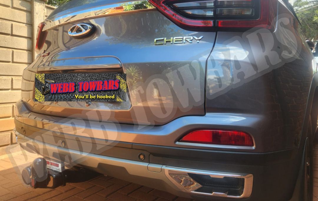 Webb Towbars - Chery Tiggo 4 Pro - Standard Towbar professionally installed by Webb Towbars in Gauteng, South Africa. Premium standard towbar designed specifically for the Chery Tiggo 4 Pro, adding dependable towing versatility while complementing the compact SUV’s modern styling and practical design. Ideal for trailers, luggage trailers, bicycle racks and recreational equipment, this robust vehicle-specific towbar offers a secure precision fit, durable corrosion-resistant finish and reliable long-term performance. Expertly installed by Webb Towbars, this towing solution enhances the versatility of the Chery Tiggo 4 Pro for everyday driving, family outings, weekend getaways and recreational towing throughout Gauteng and South Africa.