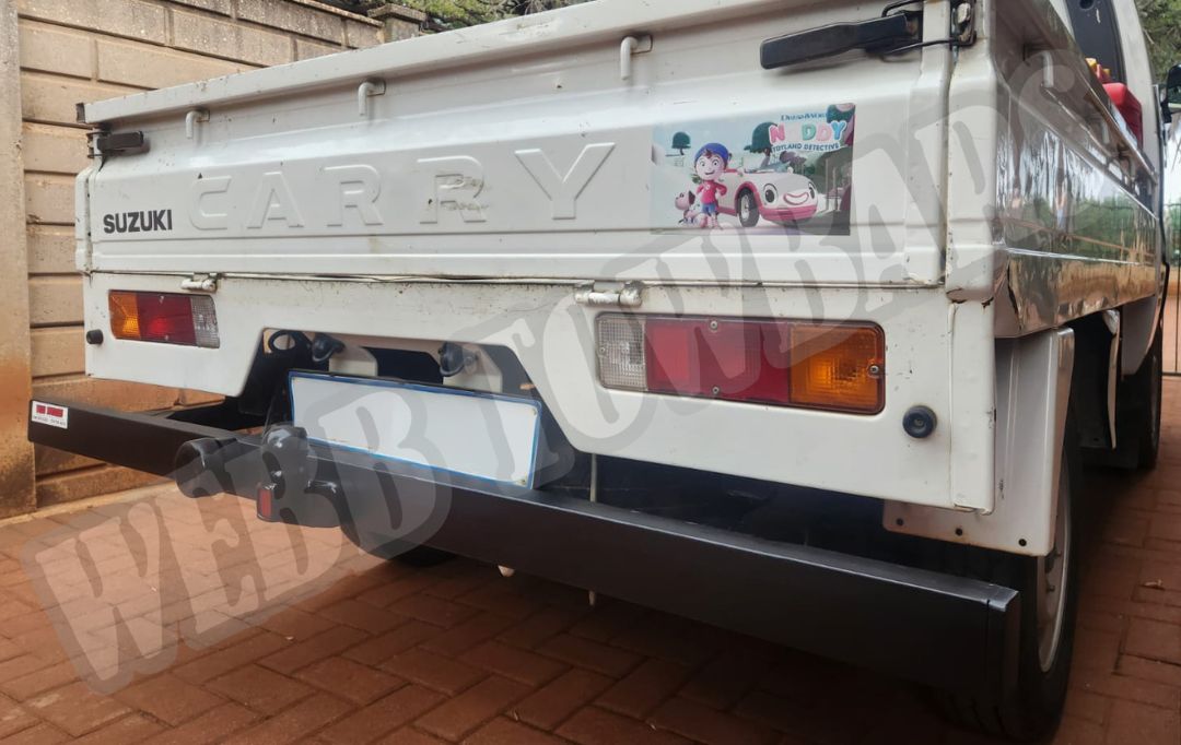 Webb Towbars - Suzuki Super Carry - Channel Towbar professionally installed by Webb Towbars in Gauteng, South Africa. Robust vehicle-specific channel towbar designed for the Suzuki Super Carry, providing a practical and dependable towing solution for this hardworking light commercial vehicle. Featuring a strong channel-style design for added functionality and durability, this towbar is ideally suited to business, trade, delivery and suitable light towing applications. Professionally installed by Webb Towbars with a secure vehicle-specific fit and durable finish, this Suzuki Super Carry channel towbar enhances the versatility of the vehicle for tradesmen, small businesses, fleet operators and everyday commercial use throughout Gauteng and South Africa.