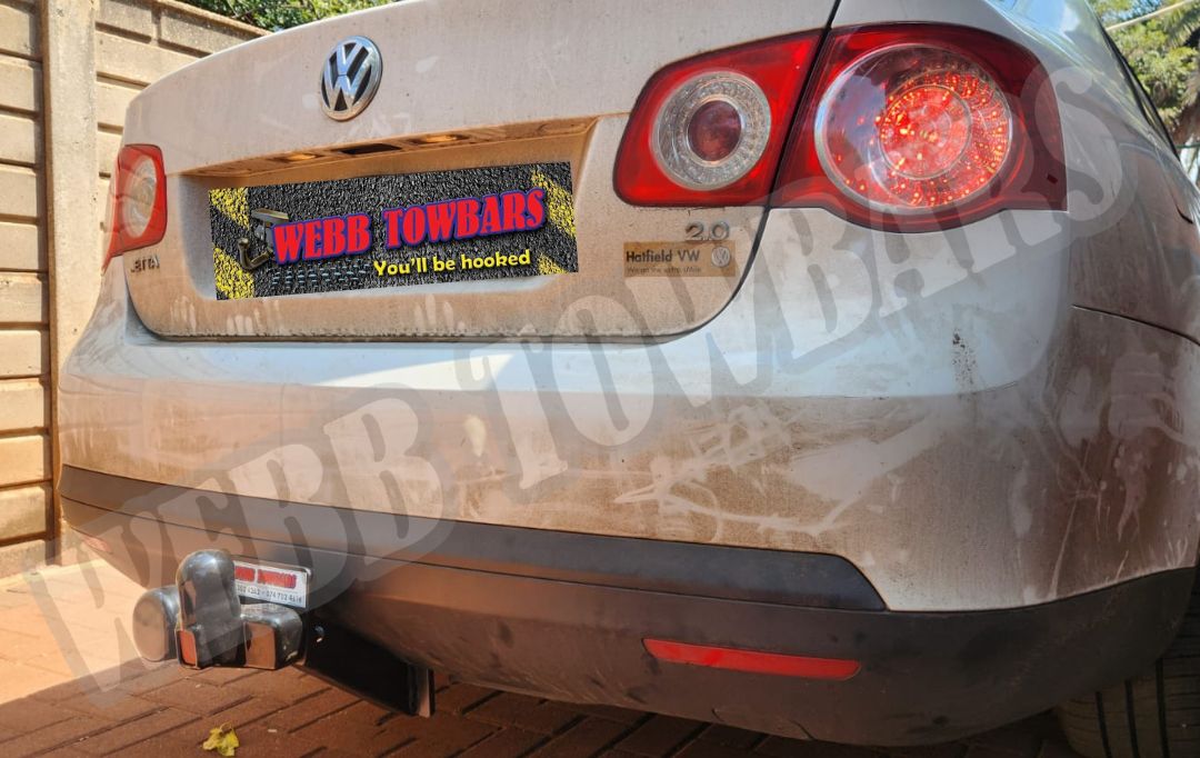Webb Towbars - Volkswagen Jetta - Standard Towbar professionally installed by Webb Towbars in Gauteng, South Africa. Vehicle-specific standard towbar designed for the Volkswagen Jetta, adding dependable towing versatility while complementing the sedan’s refined styling, comfort and practical everyday design. Ideal for suitable light trailers, luggage trailers, bicycle racks and recreational equipment, this robust towbar provides a secure precision fit, durable corrosion-resistant finish and reliable long-term performance. Professionally installed by Webb Towbars, this Volkswagen Jetta standard towbar enhances the vehicle’s practicality for everyday driving, business use, family travel, weekend getaways and recreational towing throughout Gauteng and South Africa.