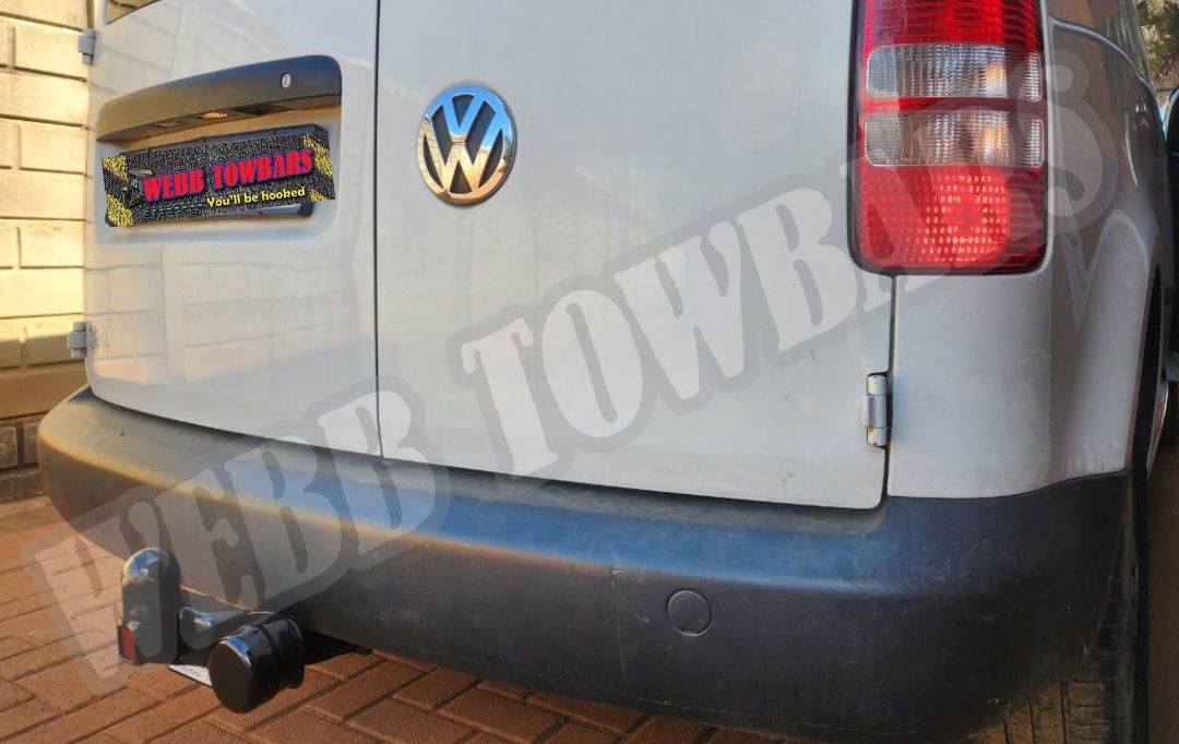 Webb Towbars - Volkswagen Caddy - Standard Towbar professionally installed by Webb Towbars in Gauteng, South Africa. Vehicle-specific standard towbar fitted to the Volkswagen Caddy, adding dependable towing and carrying versatility while complementing the vehicle’s practical, spacious and hardworking design. Suitable for approved applications including light trailers, luggage trailers, bicycle racks, work equipment and recreational loads within the Volkswagen Caddy’s specified towing capacity, this robust standard towbar provides a secure precision fit, durable corrosion-resistant finish and dependable long-term performance. Professionally installed by Webb Towbars, this Volkswagen Caddy standard towbar adds valuable functionality for business use, deliveries, everyday driving, family travel, cycling trips and weekend adventures throughout Gauteng and South Africa.